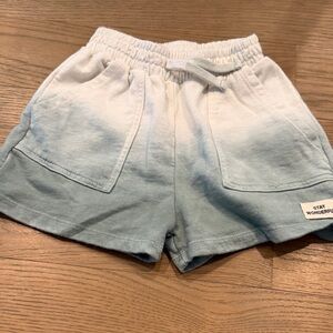 Kids Blue Ombre Shorts